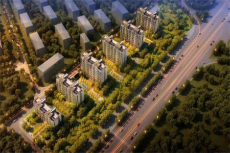 华诚悦府精装套三双卫室内带5平方储物间价格可议
